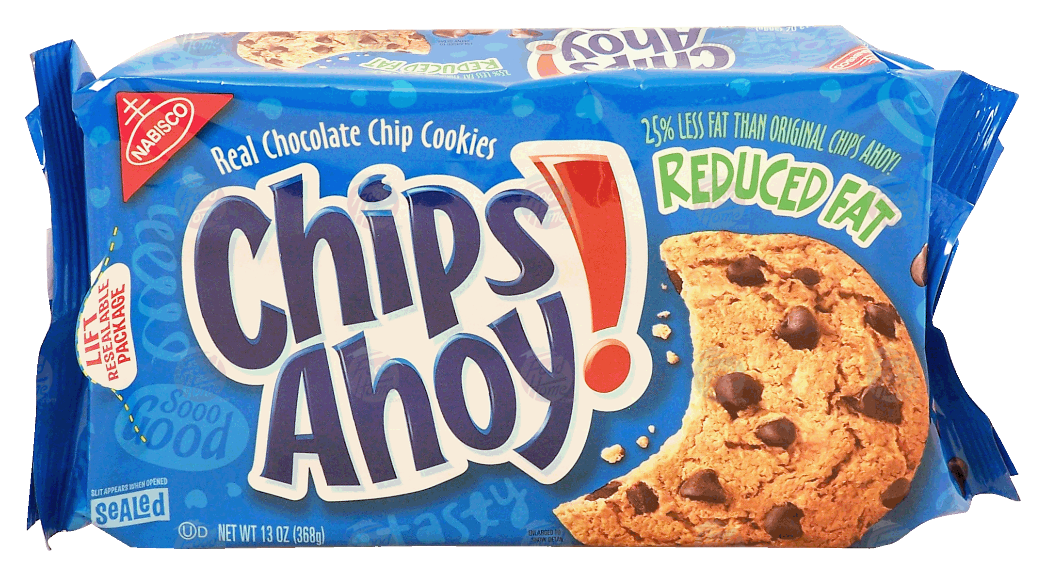 Nabisco Chips Ahoy! chocolate chip cookies, reduced fat Full-Size Picture